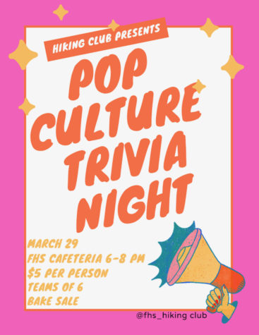 Go show off your Pop Culture knowledge at trivia night!