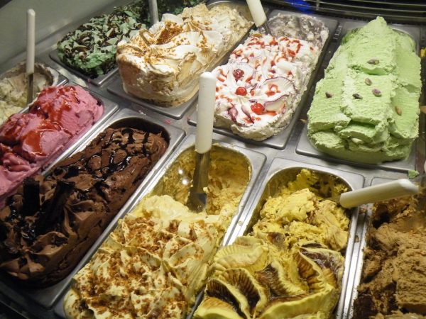 Gelato comes in so many different flavors!